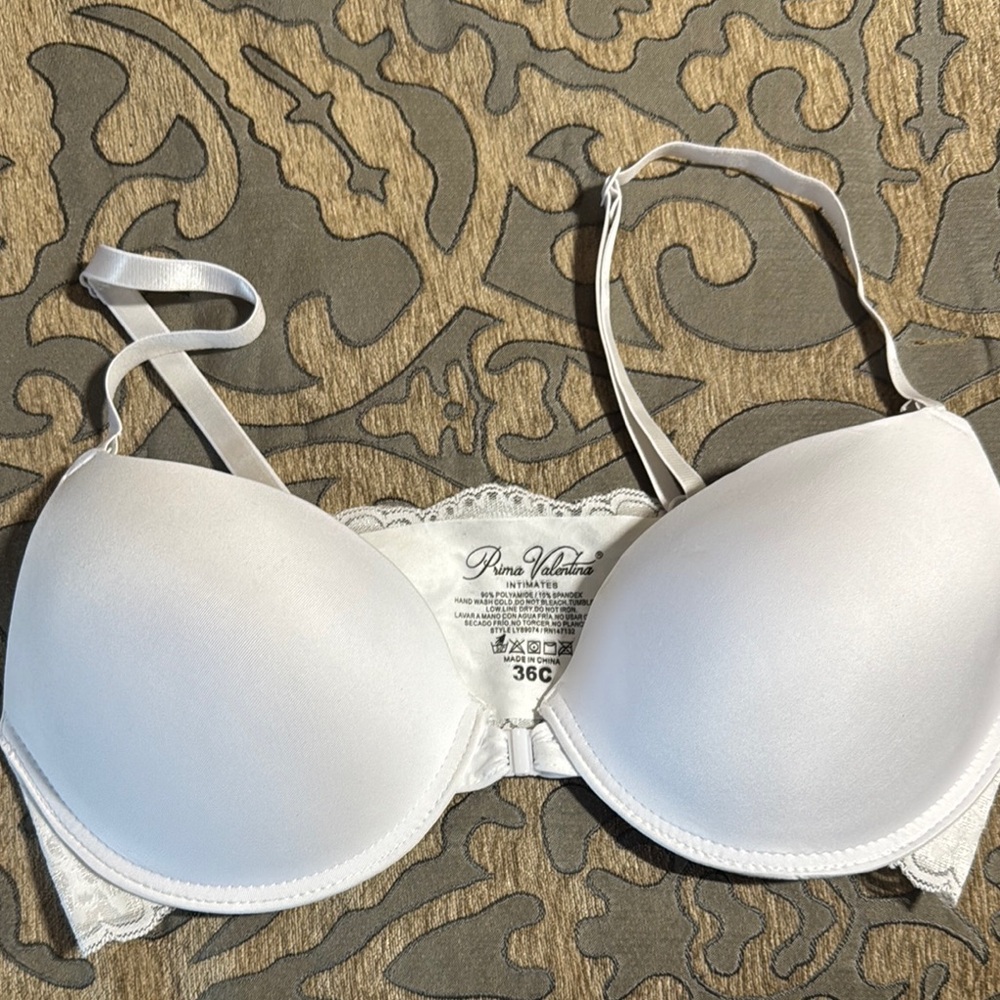 Pure White Lunaire Bra